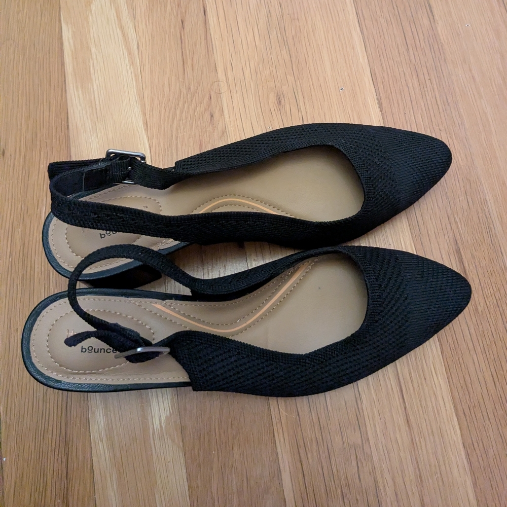 Black Women's Slingback Pump